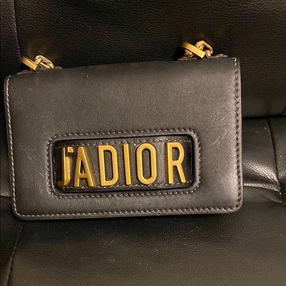 Dior Black and Gold Women's Bag - Picture 1 of 2